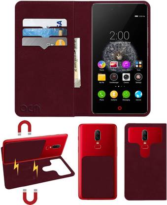 ACM Flip Cover for Zte Nubia Z9 Mini