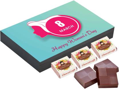 CHOCOCRAFT Women's day gifts online, 9 Chocolate Gift Box, Chocolates gifts Truffles
