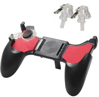 Anweshas Premium Quality PUBG Mobile Phone 5 IN 1 Gamepad Foldable Controller Shooter Gaming Button Handle/Mobile Phone Stent Trigger with L1 R1 Fire Shooter Buttons Trigger Handle  Gaming Accessory Kit
