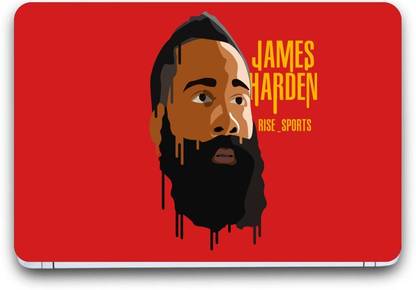 i-Birds james harden Exclusive High Quality Laptop Decal, laptop skin sticker 15.6 inch (15 x 10) Inch iB_skin_4967new Vinyl Laptop Decal 15.6
