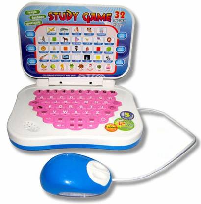 BabyGo Learn English Machine Kids Laptop Computer with Mouse Toy Education Baby Children Gift