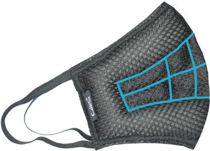 Gills Advanced Air Pollution and Dust Mask for Bike mask, Face Mask, Antipollution mask ,N99 mask for adults and children mask cool black Medium Toby