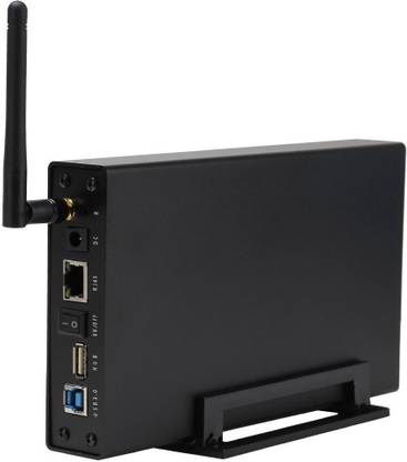 microware WiFI HDD Enclosure 3.5" USB 3.0 High Speed WiFi Wireless Storage Devices Wireless Router Sata Box for Computer /Mobile Phone hdd enclosure Tower Server