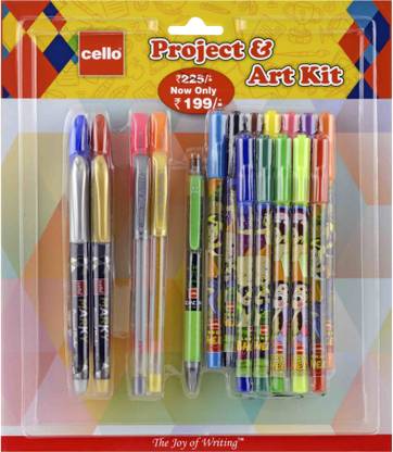 Cello Project and Art Stationery Set