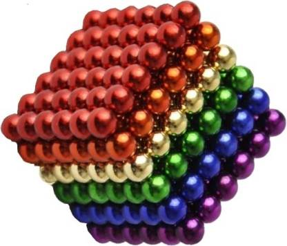 CROSS 5MM Multicolor Magnetic Balls MagnetsToys Sculpture Building Magnetic Blocks Magnet Cube Toy Stress Relief Gift SS056
