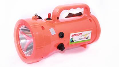 Homelite Long Range & Ultra Bright Laser Search Light Emergency Led-C Torch FLASH LIGHT ( with charger that change its led colour when battery fully charged) Torch