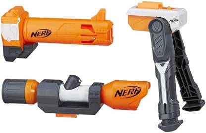 Nerf Modulus Long Range Upgrade Kit, Multi Color Guns & Darts