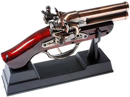 OsRpE Antique Gun Lighter Rifle Red Flame Gun Cigarette Lighter Cigarette Lighter
