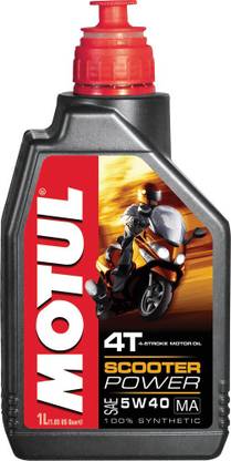 MOTUL 5W40 SCOOTER POWER LE सिंथेटिक ब्लेंड इंजन ऑइल