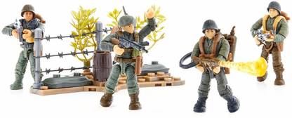 Mega Bloks Construx Call Of Duty Flamethrower Shock Troops Building Set