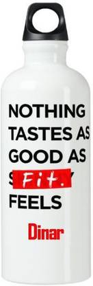 Exoctic Silver 600 ml Aluminium Sipper