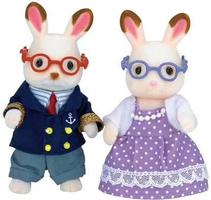 Calico Critters : Hopscotch Rabbit Grandparents