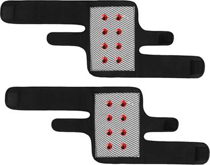Nema Self -Heating Magnetic Therapy Knee Support - Pack of Two - Medium Knee Support