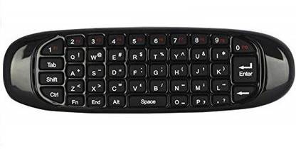 Un-Tech HCY-57B Fly Air 3D Smart Mouse Mini Keyboard Remote Control Wireless Handheld Multi-device Keyboard Compatible with Desktop, Laptop, Mac