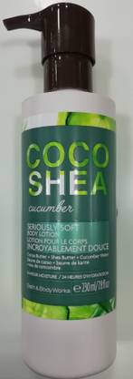 Bath and Body Works COCO SHEA CUCUMBER SERIOUSLY SOFT BODY LOTION 230 ML