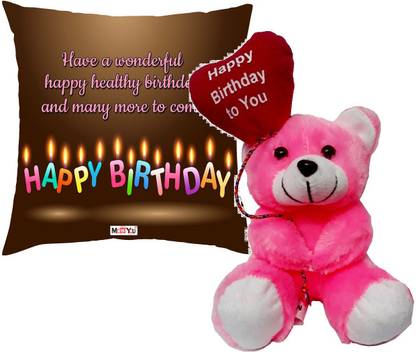 ME&YOU Cushion, Soft Toy Gift Set