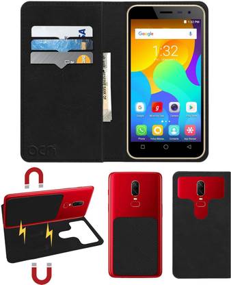 ACM Flip Cover for Micromax Spark Vdeo 4g