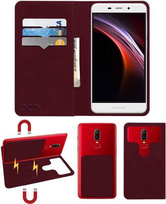 ACM Flip Cover for Panasonic Eluga Arc2 Mobile New