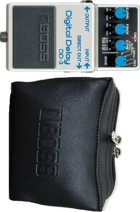 BOSS DD-3 Digital Delay with Free Carry Pouch Guitar Processor