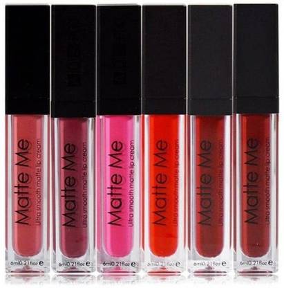 Matte Me Liquid Lipstick - Pack Of 6