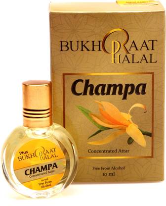 RACKDACK Bukhraat Halal Care Pure Plus Attar Real Champa Herbal Attar