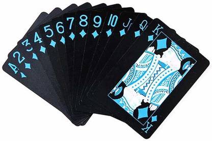 Triangle Ant ® Waterproof Colorful 52 Playing Cards with Premium Quality - Pack Of 2