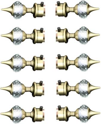 WSK Gold Curtain Knobs Metal