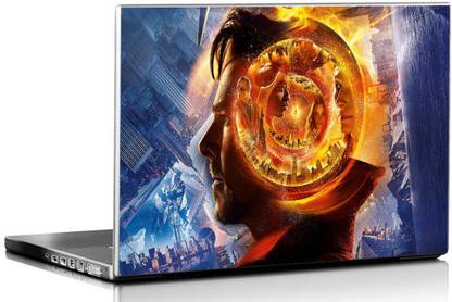PIXELARTZ Laptop Skin - Doctor Strange Movie - Imaginary Brain - HD Quality - 15.6 Inches 3M Vinyl Paper Laptop Decal 15.6