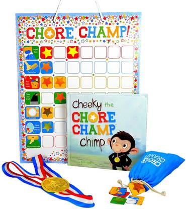 Tickle & Main Chore Champ! Â€“ Chore Chart Set For Toddlers And Kids
