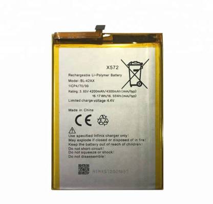 LI FON Mobile Battery For  INFINIX Note 4 X572 BL-42AX 4300 mAh