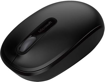 MICROSOFT Wireless Mobile Mouse 1850, Black (U7Z-00005) Wireless Ambidextrous Optical  Gaming Mouse  with Bluetooth