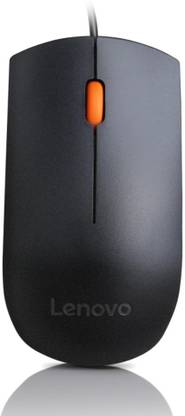 Lenovo KB MICE_BO 300 USB Mouse Wired Ambidextrous Optical Mouse