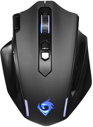 Eagletec MG001 2.4GHz Wireless 9-Button Gaming Mouse With Adjustable DPI Wireless Optical  Gaming Mouse  with Bluetooth
