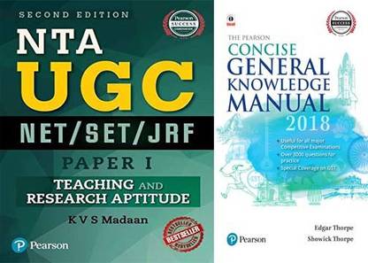 NTA UGC NET/SET/JRF - Paper 1: Teaching And Research Aptitude By Pearson PEARSON GK
