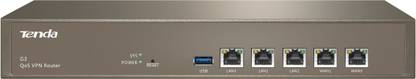 TENDA G3 Wireless Repeater QoS VPN Router (Brown) Router 2.4 GHz, 5 GHz, 2.1 GHz 0 Mbps Wifi Speed Dual Band Internal Antenna Both (Ethernet and ADSL)