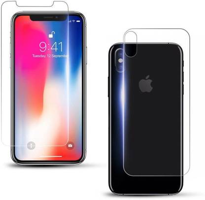 CASE CREATION Front and Back Screen Guard for Apple Iphone XS (2018)