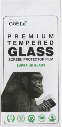 BLACK GORILLA Tempered Glass Guard for Reliance Jio LYF Flame 5