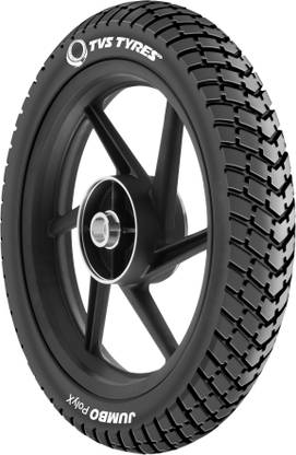 TVS TYRES JUMBO POLYX 100/90-18 Rear Two Wheeler Tyre