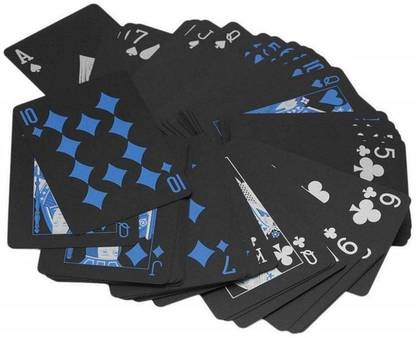 Gabbar ® 52 Classic Plastic Waterproof PVC Playing Cards Set for Table Games Magic Trick Cards Deck-Pack Of 1