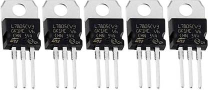 ELPH 5 pieces Regulator IC 7805 Electronic Components Electronic Hobby Kit
