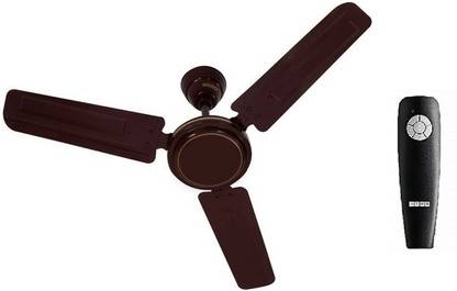 USHA Spin Ceiling fan with Remote 1200 mm 3 Blade Ceiling Fan