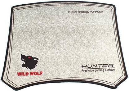 HUNTER Precision Surface Micro Wolf Mouse Pad Soft Game Mouse-pad Non Slip Base Mousepad
