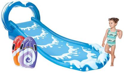 INTEX Surf n Slide Pool Inflatable Swimming Pool