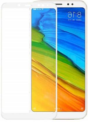 HARITHA MOBILES Tempered Glass Guard for REDMI NOTE5 PRO MOBILE 5D TEMPERED GLASS (WHITE)