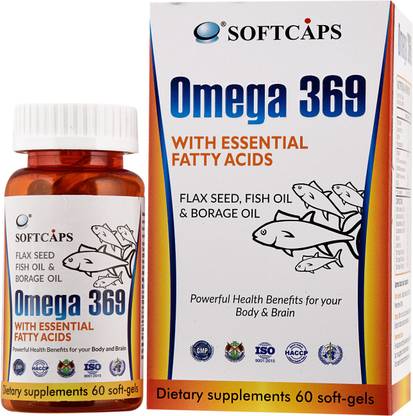Softcaps Omega 3-6-9 ,60 SoftGels