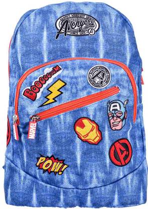 Avengers Canvas 44 cm Secondary (Secondary 3rd Std Plus) स्कूल बैग