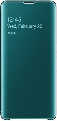 SAMSUNG Flip Cover for Galaxy S10 Clear View