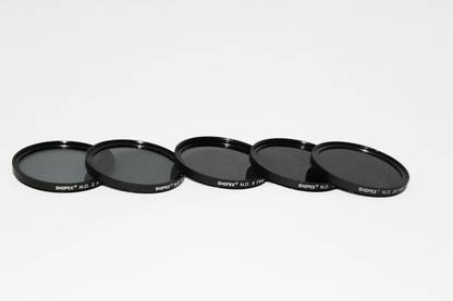 SHOPEE 5PCS Filter 58MM ND2 ND4 ND8 ND16 ND24 NEUTRAL DENSITY ND Lens Filter KIT FOR (18-55MM 55-250MM ) ND Filter