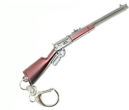 PSYCHE Pubg Gun Winchester 94 3D Metal Body 120mm Length Key Chain