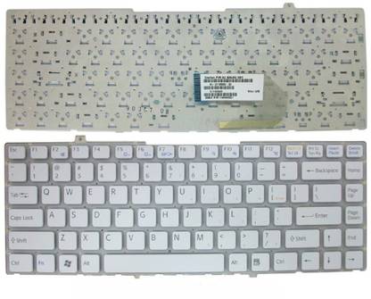 SONY Vaio VGN-FW VGN FW VGNFW Series Without Frame Internal Laptop-size Laptop Keyboard Compatible with Desktop, Laptop, Mac